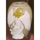 ANGELS EMBRACE SANDSTONE URN