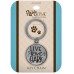 PAWSITIVE KEYCHAIN LIVE LOVE 