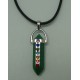 CHAKRA JADE GEMSTONE PENDANT