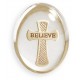 BELIEVE CROSS STONE