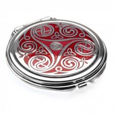 COMPACT MIRROR CELTIC TRISKELE