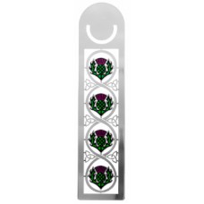 BOOKMARK METAL THISTLE
