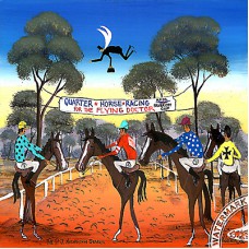 WATERMARK GREETING QUARTER HORSE RACING