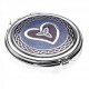 COMPACT MIRROR CELTIC TRISKELE HEART