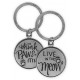 PAWSITIVE KEYCHAIN IN MEOW