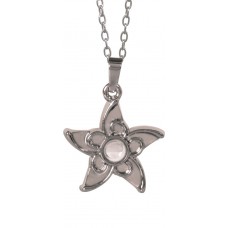 BLESSED MAGNIFIER PENDANT FLORAL STAR