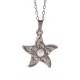 BLESSED MAGNIFIER PENDANT FLORAL STAR