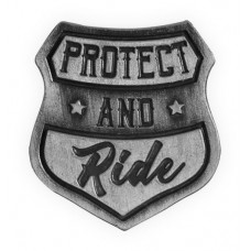 GUARDIAN EAGLE LAPEL PIN PROTECT & RIDE