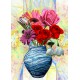 PRINT FRACTAL ART Blue Vase