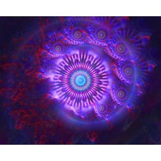 PRINT FRACTAL ART Blurred Vision