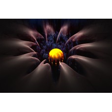 PRINT FRACTAL ART Emerging Light