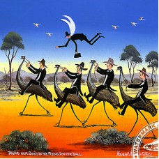 WATERMARK GREETING TAKING BIRDS TO THE BALL